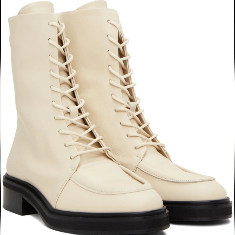 AEYDE Off-White Max Boots